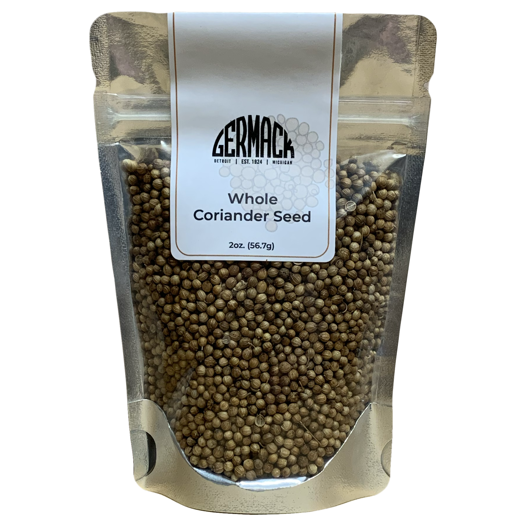 Picture Coriander Seed (Whole), 2oz