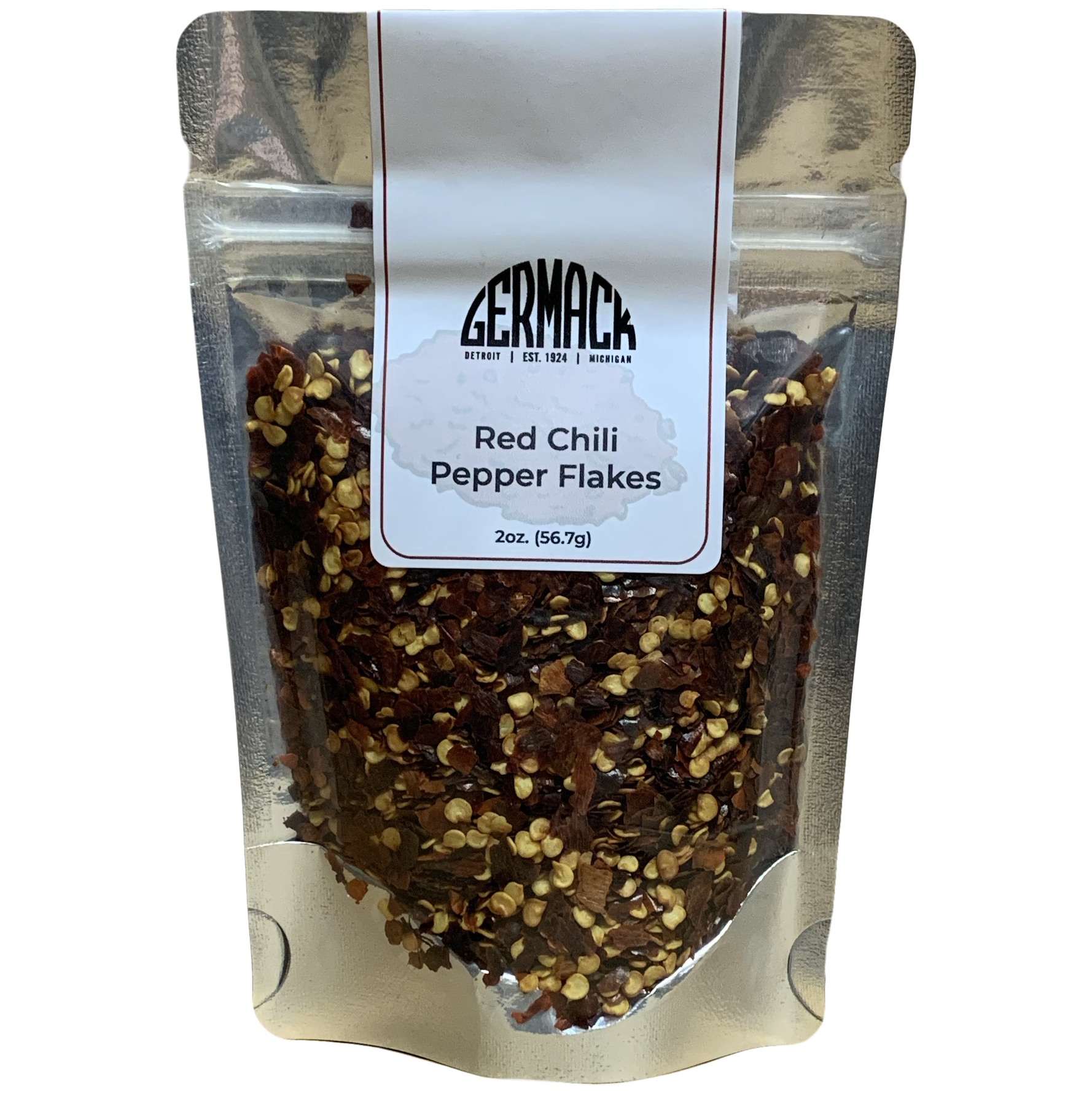 Picture Red Chili Pepper Flakes, 2oz