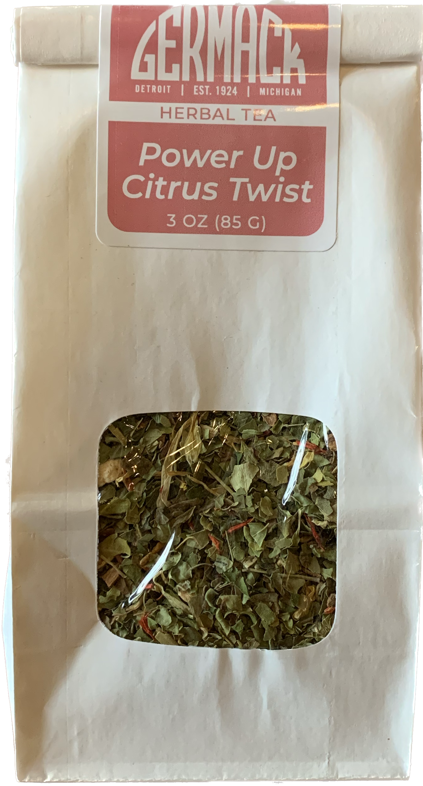 Picture Tea Herbal Power Up Citrus Twist 3oz