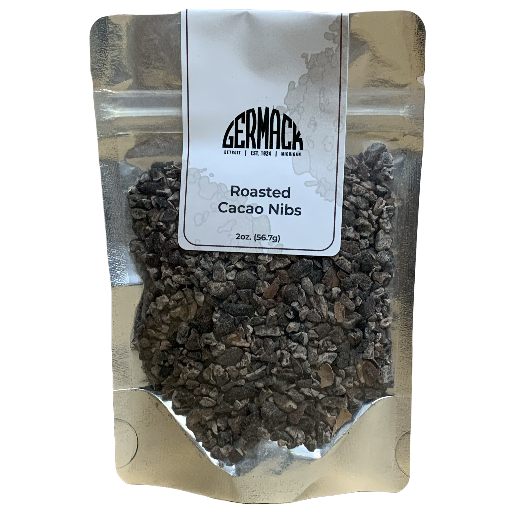Picture Roasted Cacao Nibs, 2oz