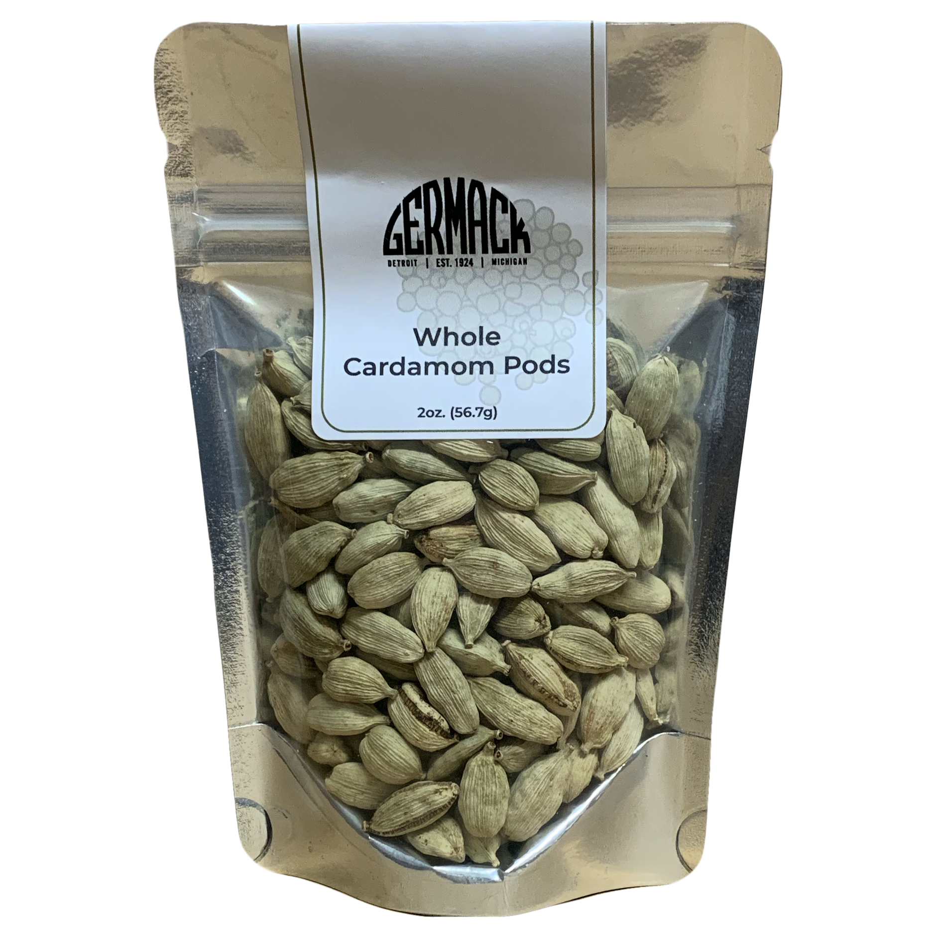 Picture Cardamom Pods (Whole), 2oz