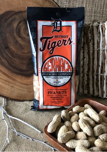 Picture Detroit Tigers Peanuts - Salted In-Shell