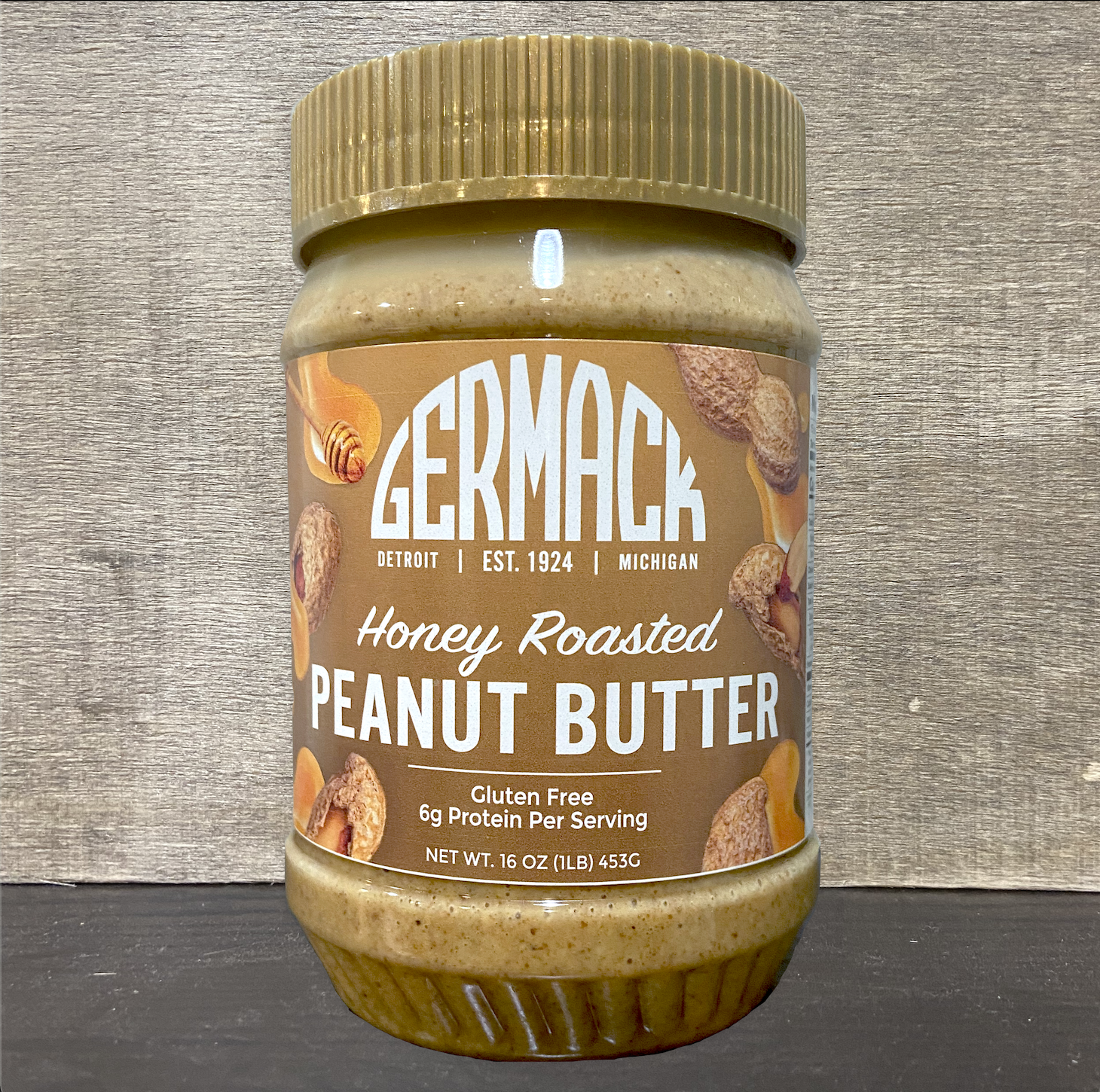 Picture Nut Butters - Peanut Butter - Honey Roasted (16 oz. jar) 