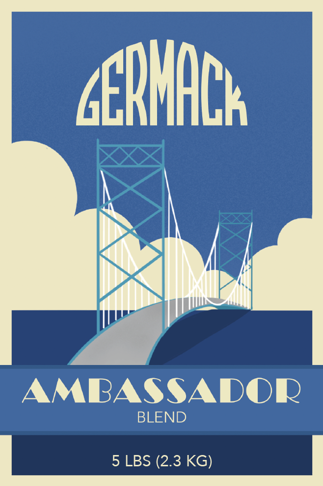 Picture Germack Coffee Blend (5 LB.) - Ambassador