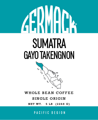 Picture Germack Coffee (5 LB.) - Sumatra Gayo Takengnon