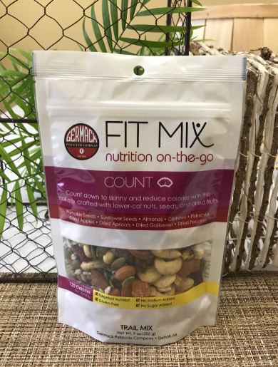 Picture FIT MIX - COUNT (Sunflower Seeds, Pepitas, Cashews, Almonds, Pistachios, Peaches, Apricots) 9oz
