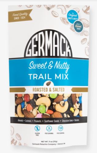 Picture Trail Mix Sweet & Nutty (Peanuts, Almonds, Cranberries and Chocolate Drops) 11oz
