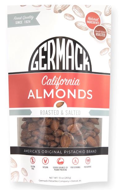Picture Almonds California Roasted and Salted 10OZ