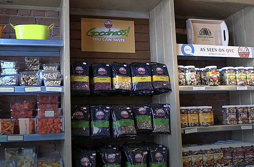 Pistachios, cashews, almonds
