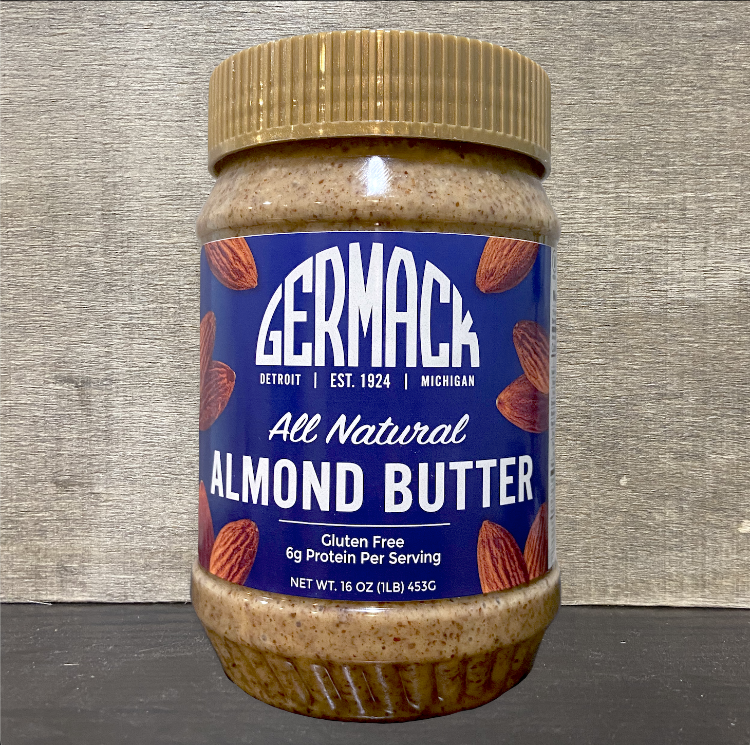 Picture Nut Butters - All Natural Almond Butter -  1lb