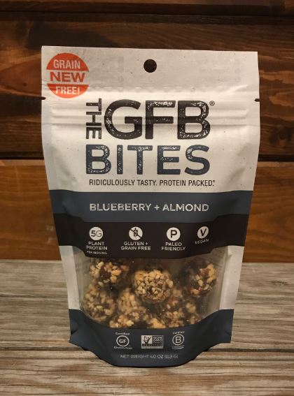 Picture Gluten Free Bites Bluberry + Almond 4oz