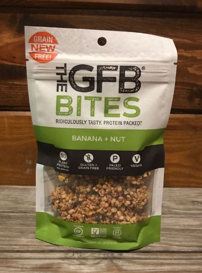 Picture Gluten Free Bites Banana + Nut 4oz