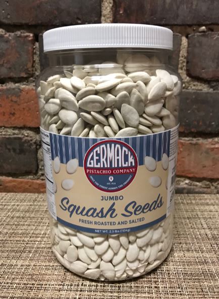 Picture Squash Seeds 2.5lb JAR