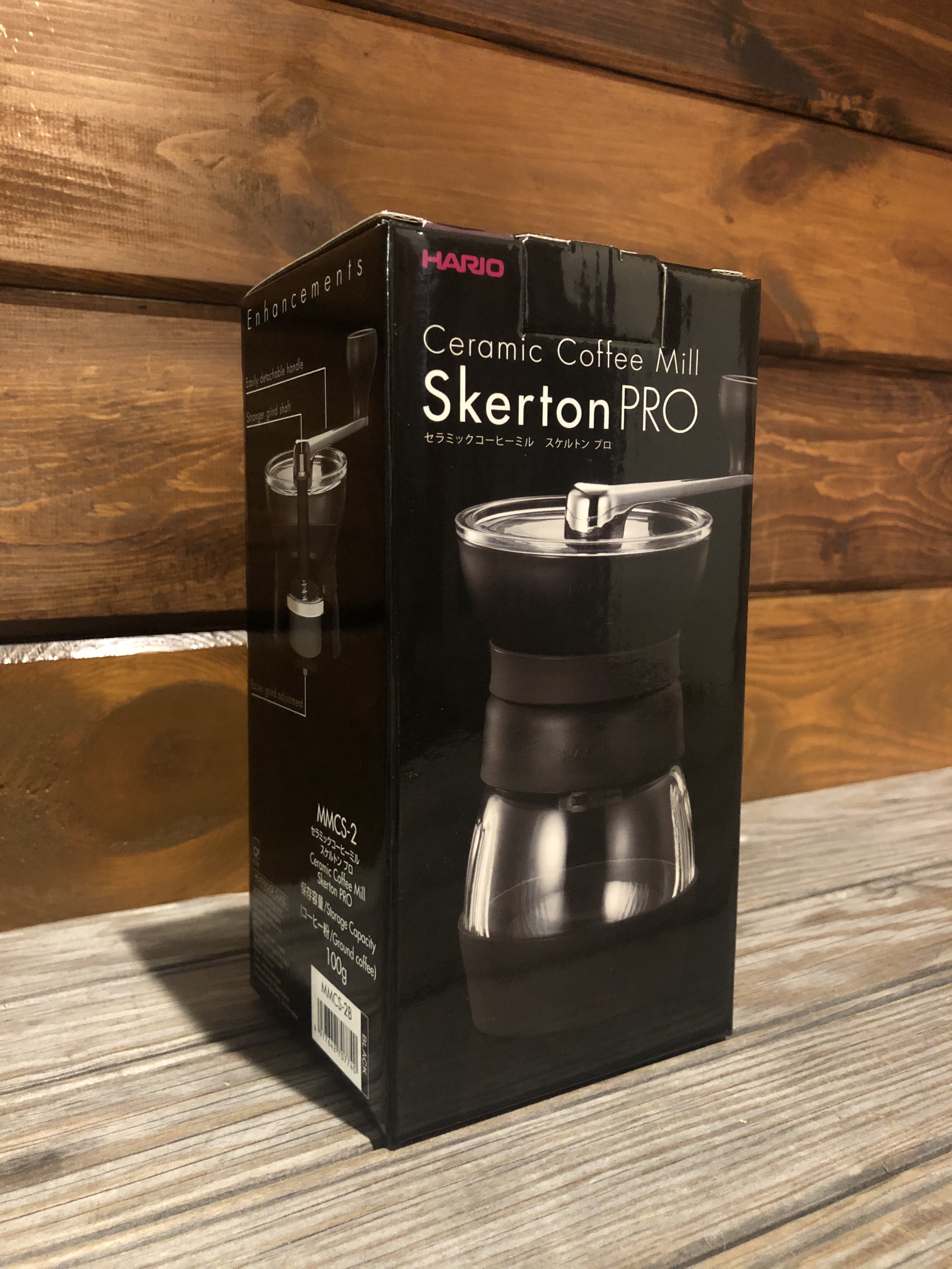 Picture Hario Ceramic Coffee Mill Skerton PRO