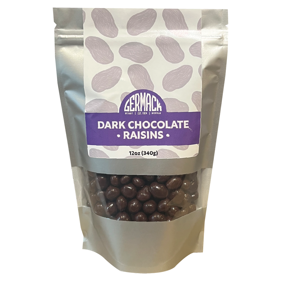Picture Dark Chocolate Raisins 12oz
