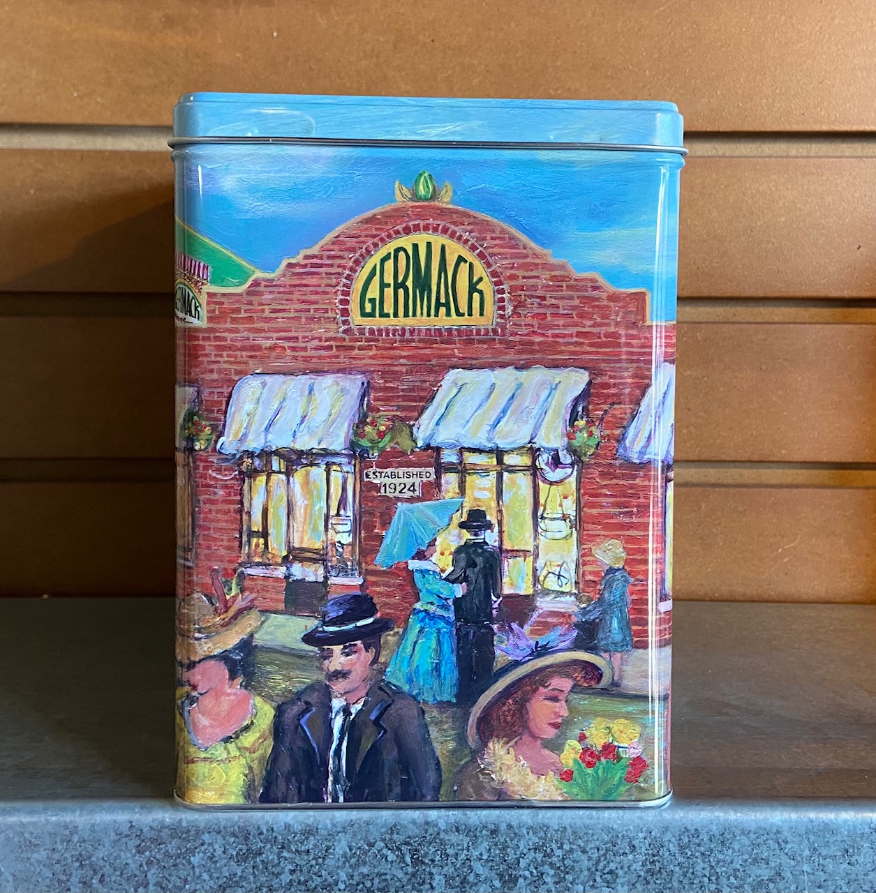 Picture Germack Collectible Tin 