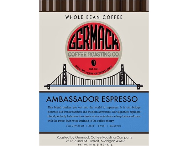 Picture Germack Coffee Ambassador Espresso Blend - 5lb