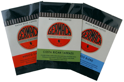 Picture Germack Coffee Coffee Packets - 3 oz. each| Coffee Blend| Holiday Blend