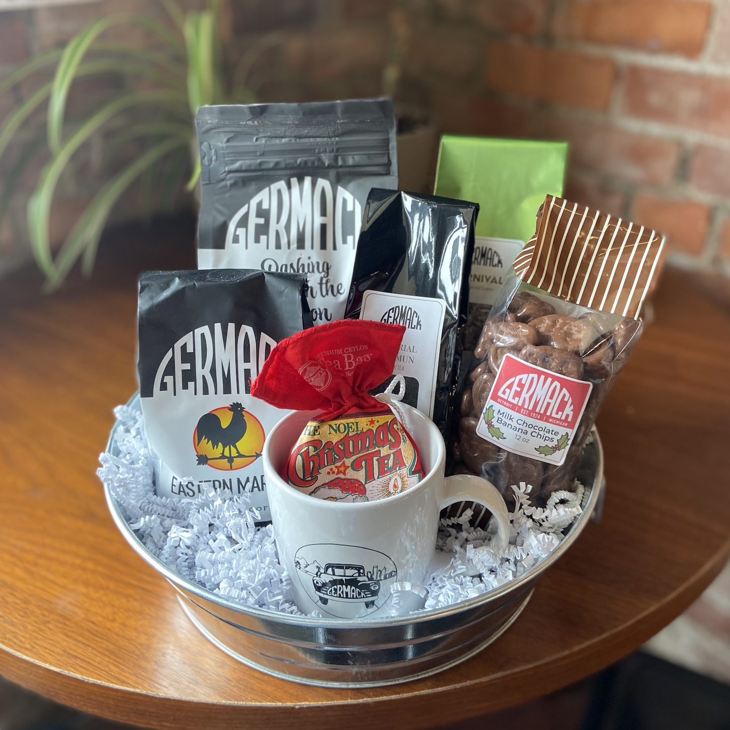 Picture Coffee + Tea Gift Basket