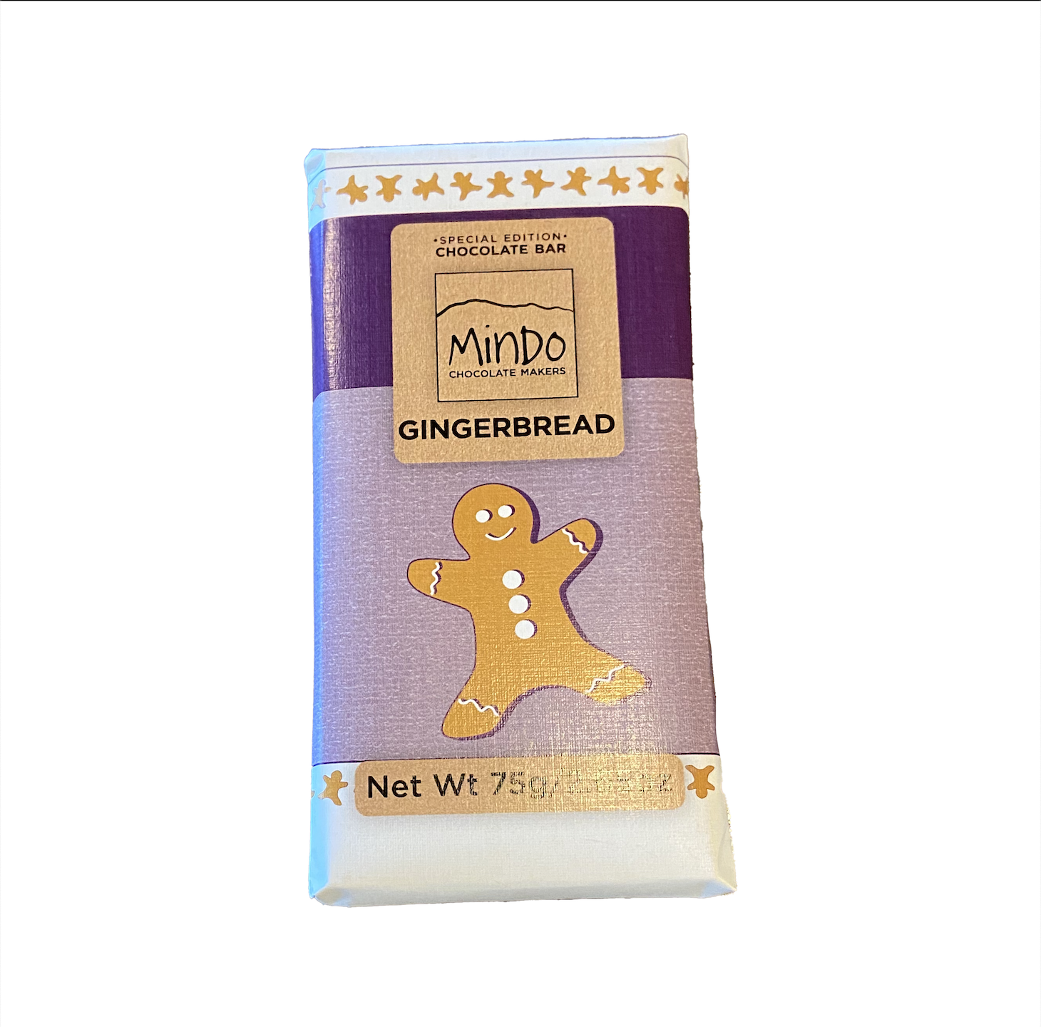 Picture Mindo Gingerbread Chocolate Bar 75g