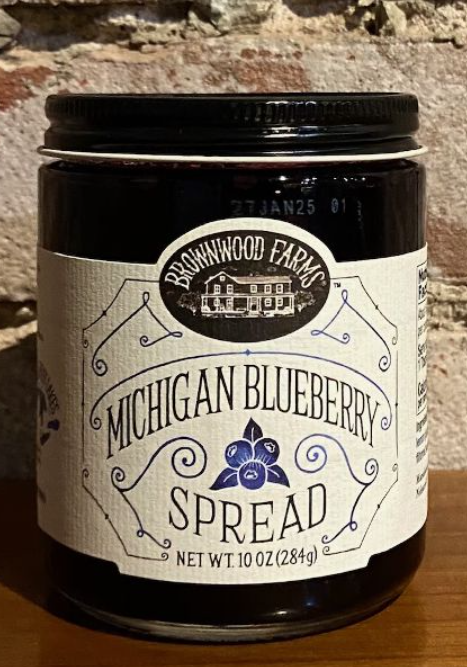 Picture Brownwood Farms Michigan Blueberry Spread