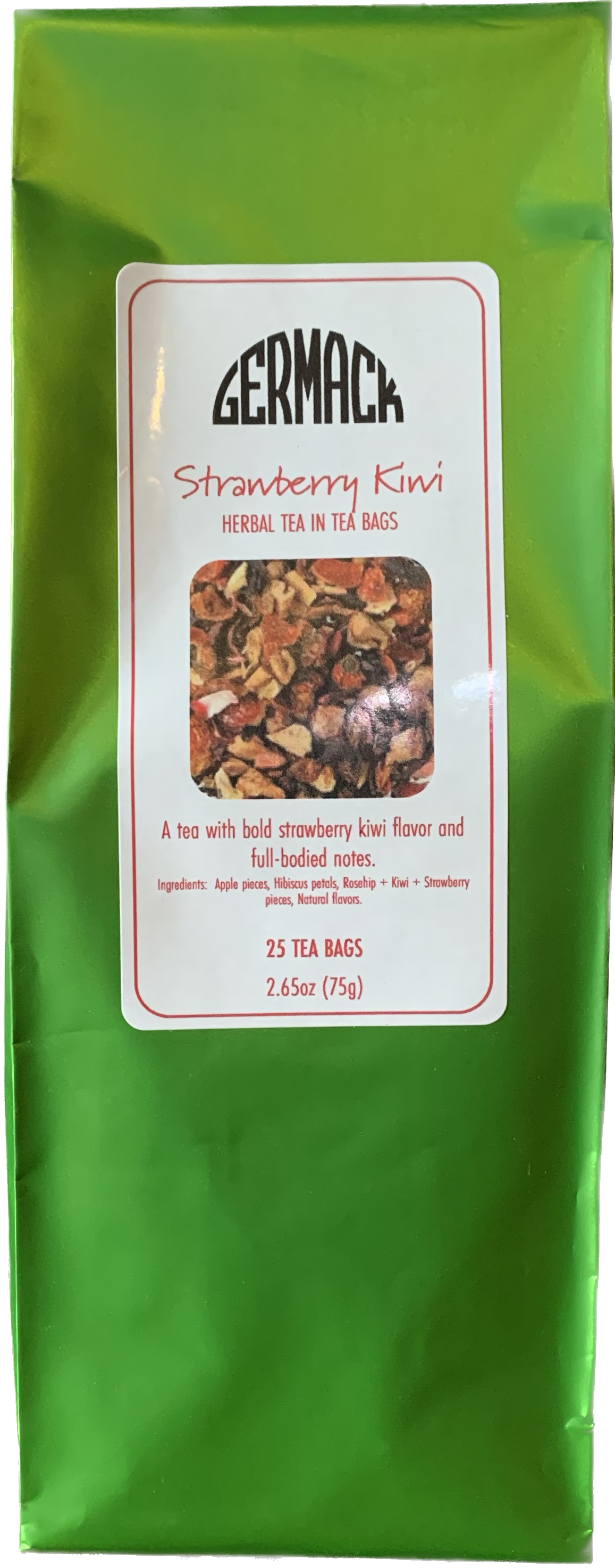 Picture Tea Bags Herbal Strawberry Kiwi 25 bags