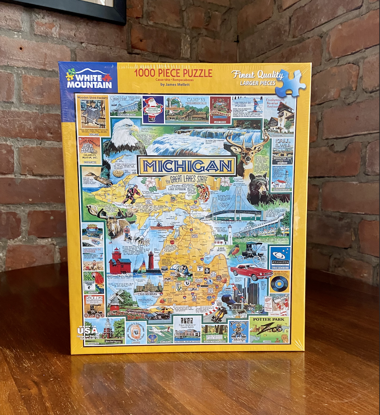 Picture The Great Lakes State - 1000 Piece Puzzle