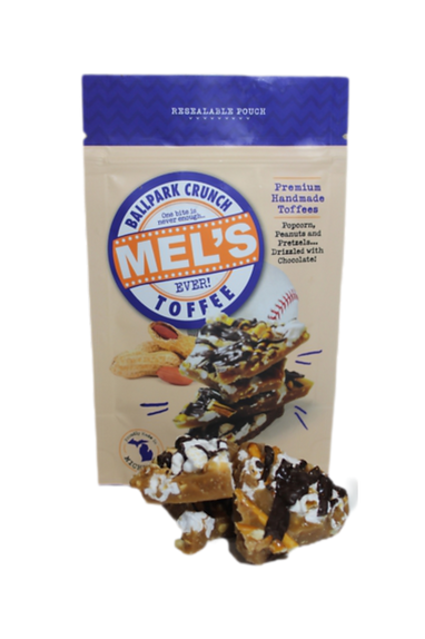 Picture Mel's Toffee Ball Park Crunch 4 oz
