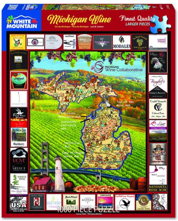 Picture Michigan Wine Puzzle 1000pcs