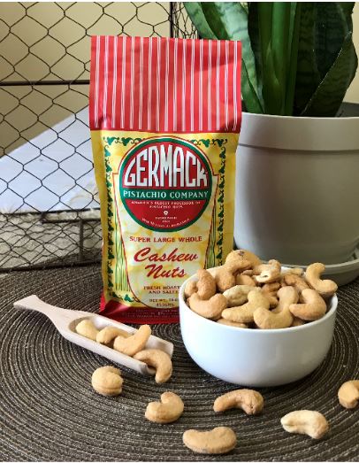 Picture Cashews 16oz Bag- Super Large Whole, Roasted, Salted . C12