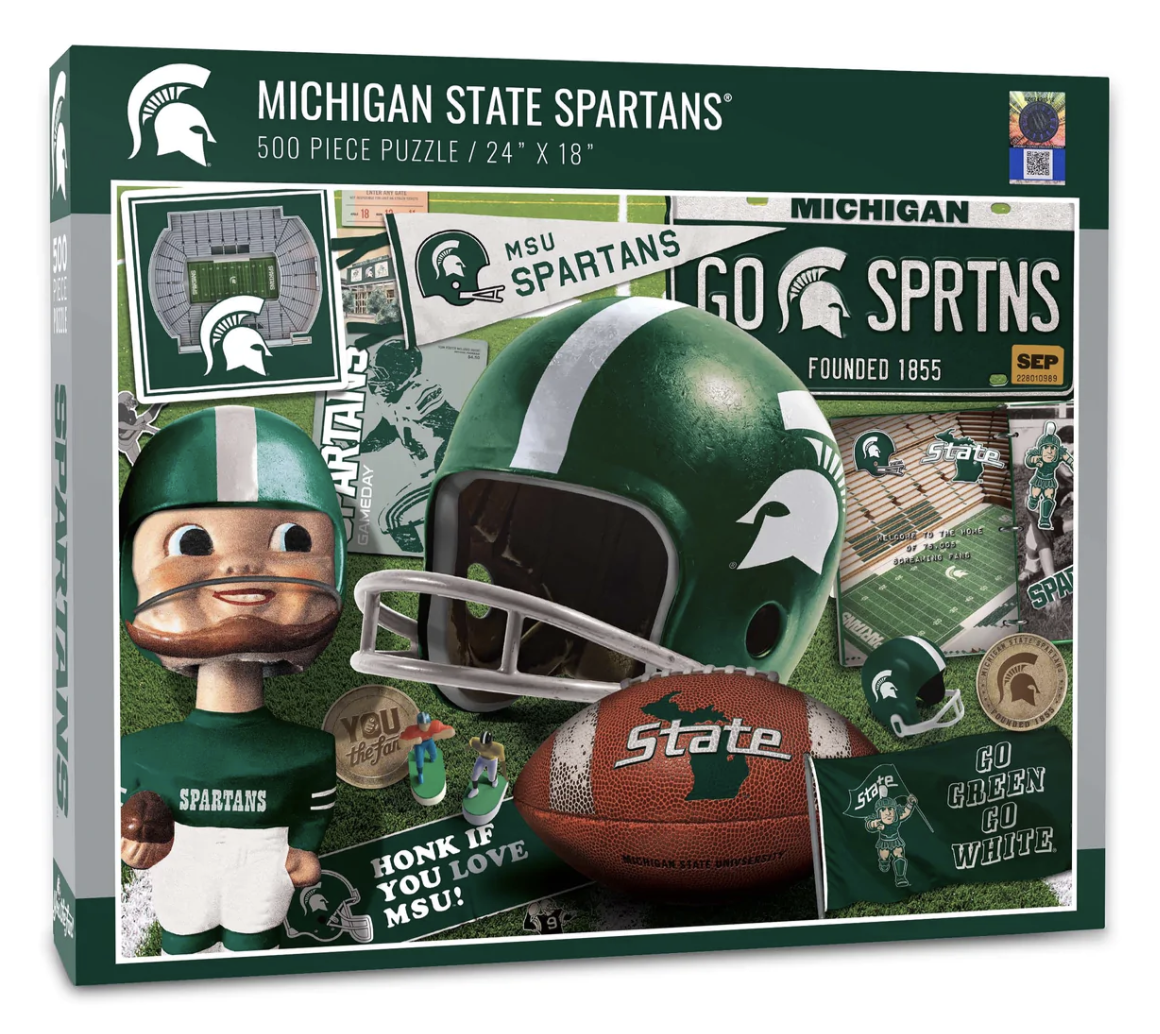 Picture Michigan State Spartans 500 Piece Puzzle