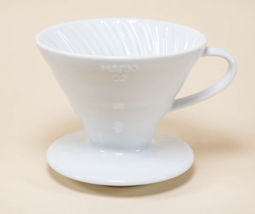 Picture Hario V60 Ceramic Coffee Dripper, 02 White
