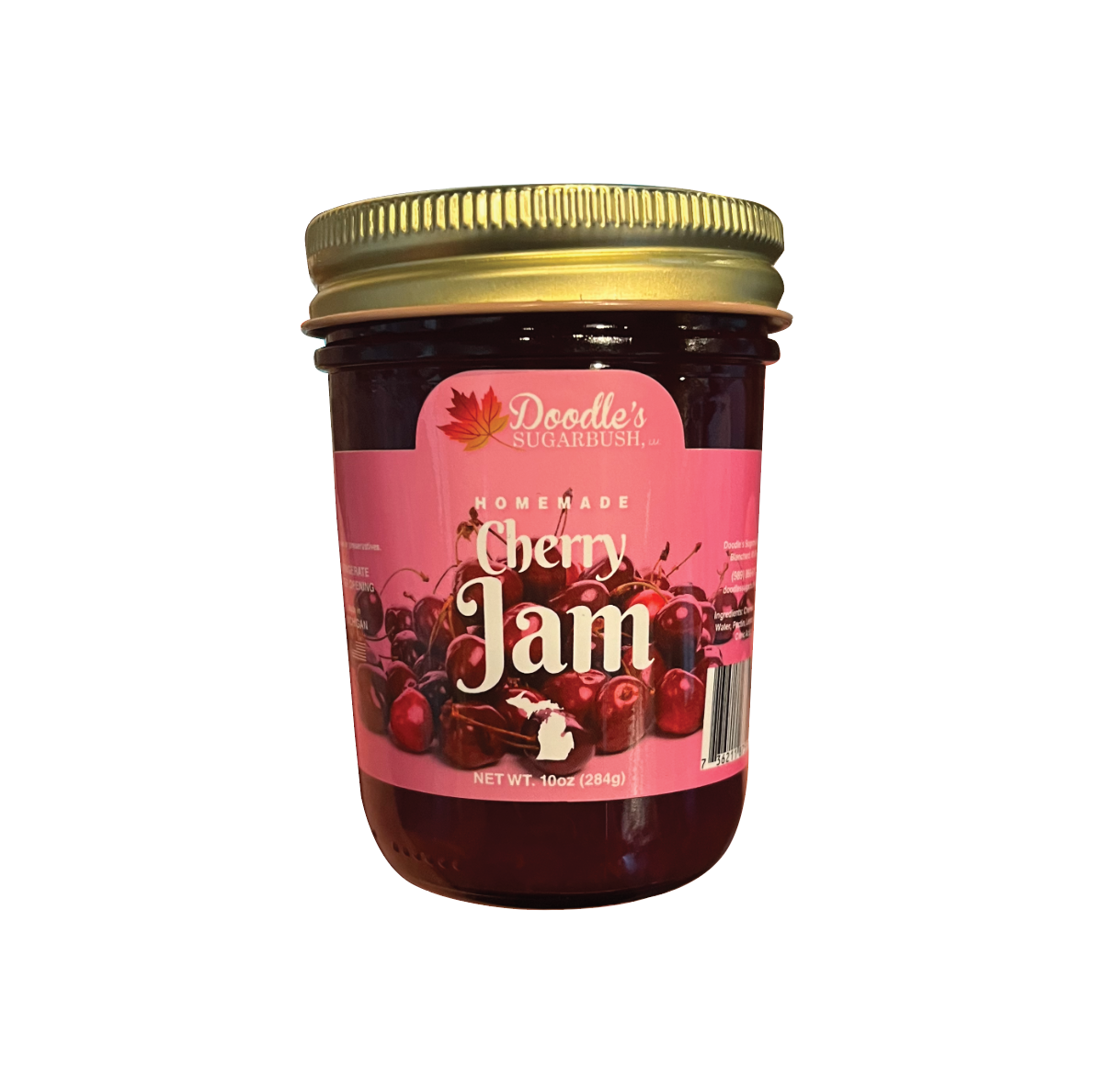 Picture Doodle's Sugarbush Cherry Jam - 10oz