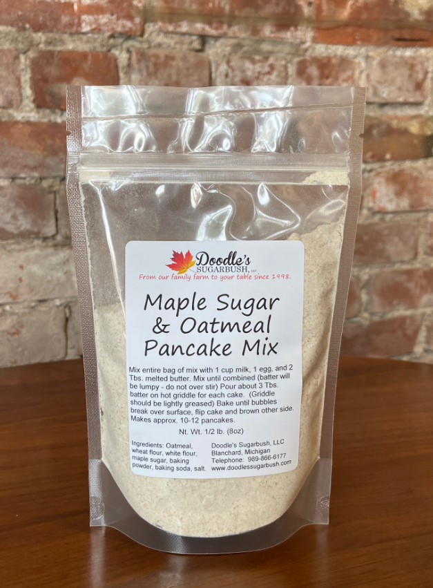 Picture Doodle's Sugarbush Pancake Mix (Maple Sugar & Oatmeal) - 8oz