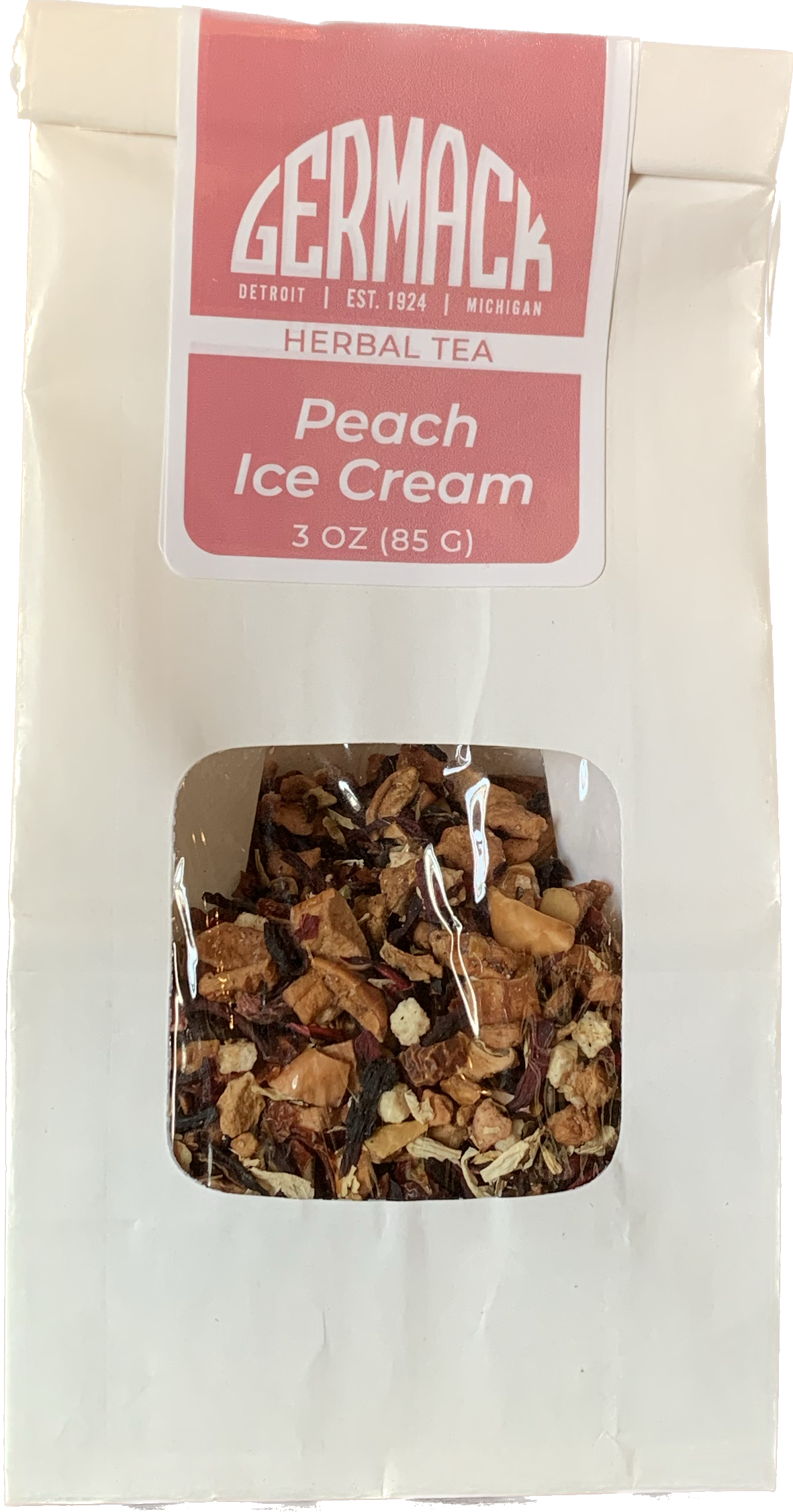 Picture Peach Ice Cream Flavored Herbal Tea