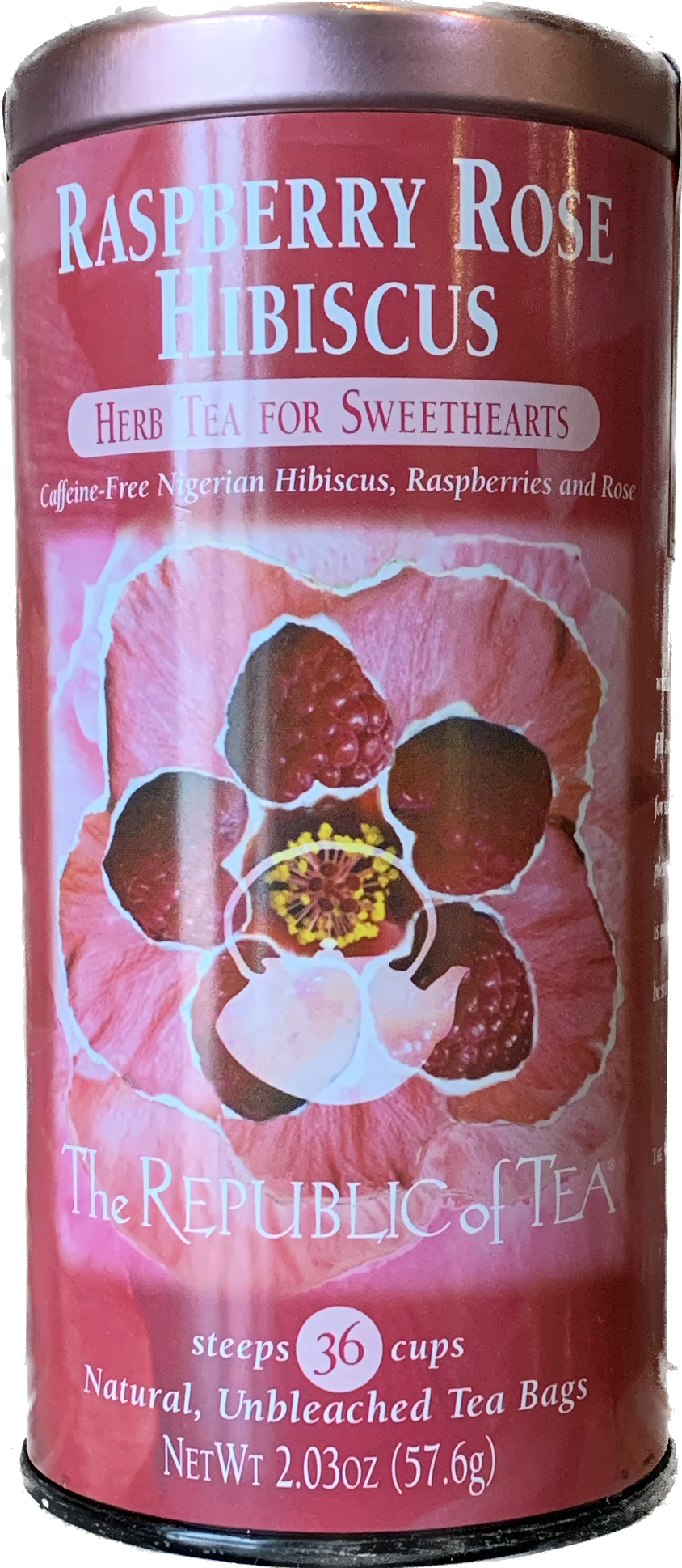 Picture Raspberry Rose Hibiscus Herbal Tea