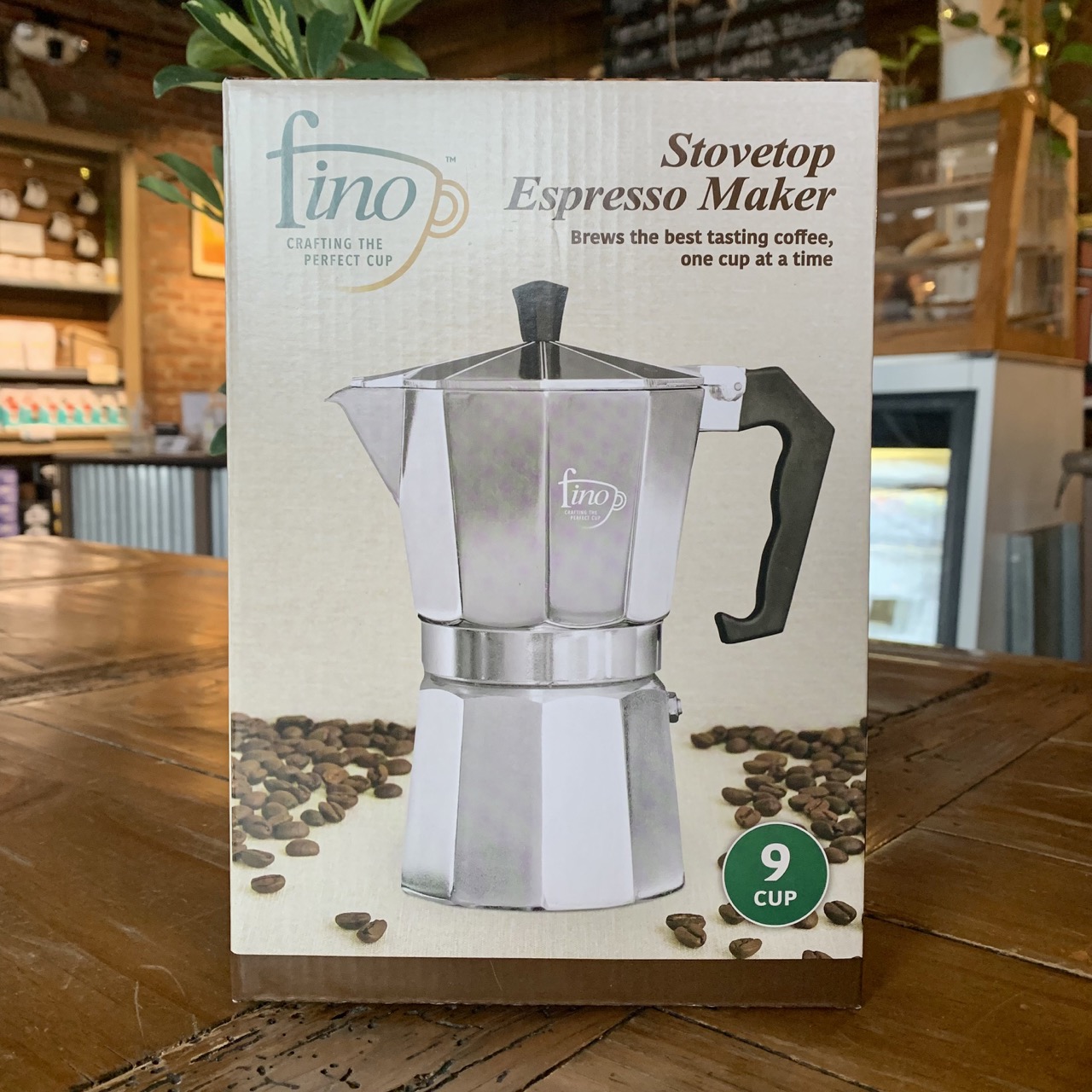 Picture Fino Stovetop Espresso Maker, 9 Cup
