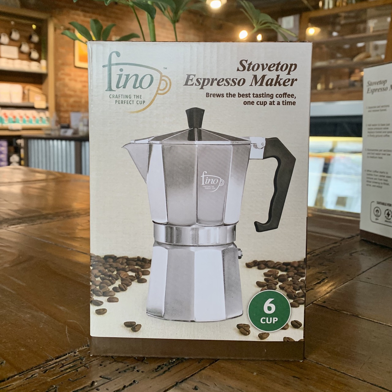 Picture Fino Stovetop Espresso maker, 6 Cup