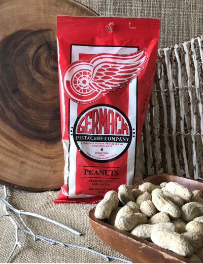Picture Peanuts Red Wings- Salted In-Shell C24