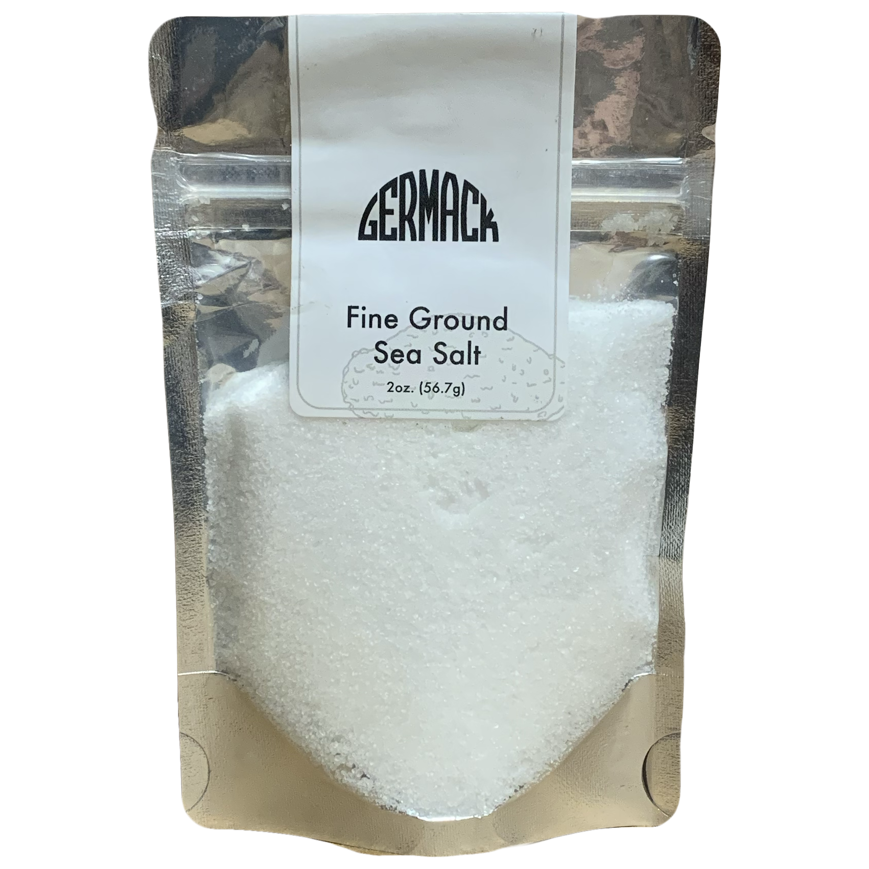 Picture Sea Salt (Fine Ground), 2oz