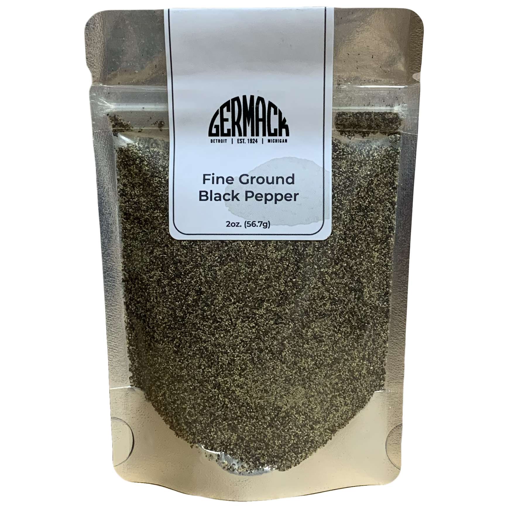 Picture Black Pepper (Fine Ground), 2oz