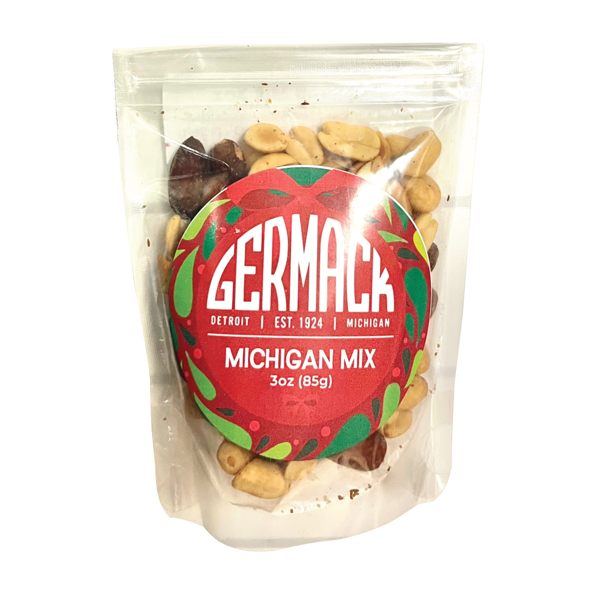 Picture Michigan Mix (Peanuts, Almonds, Cashews & Pecans) - 3oz