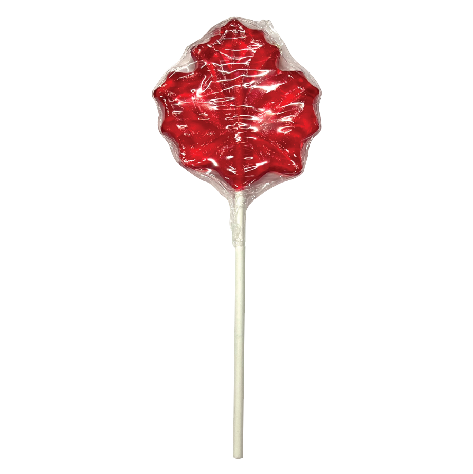 Picture Lollipop Maple Leaf 1.2oz