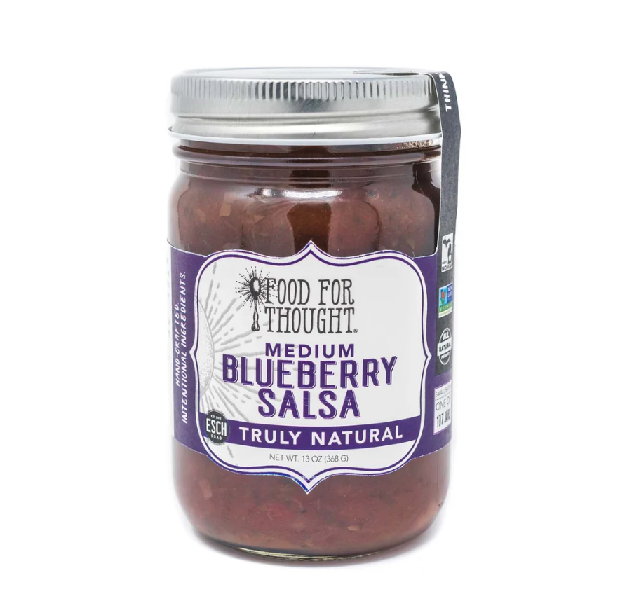 Picture Food For Thought - Blueberry Medium Salsa - 13oz