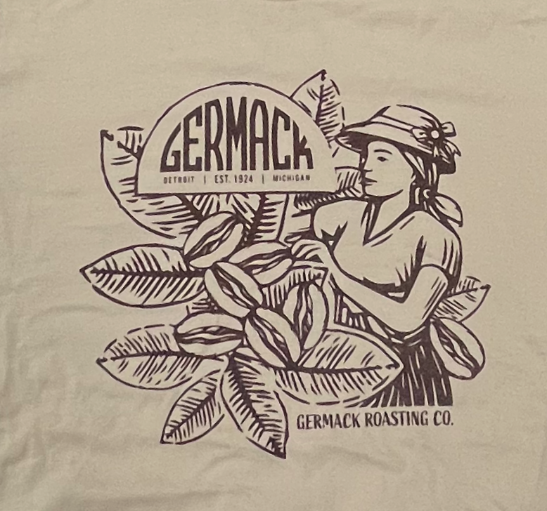 Picture Germack Roasting Co. T-shirt - Coffee Farmer S-XL