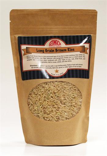 Picture (2 Pack) Long Grain Brown Rice - (34 oz.)