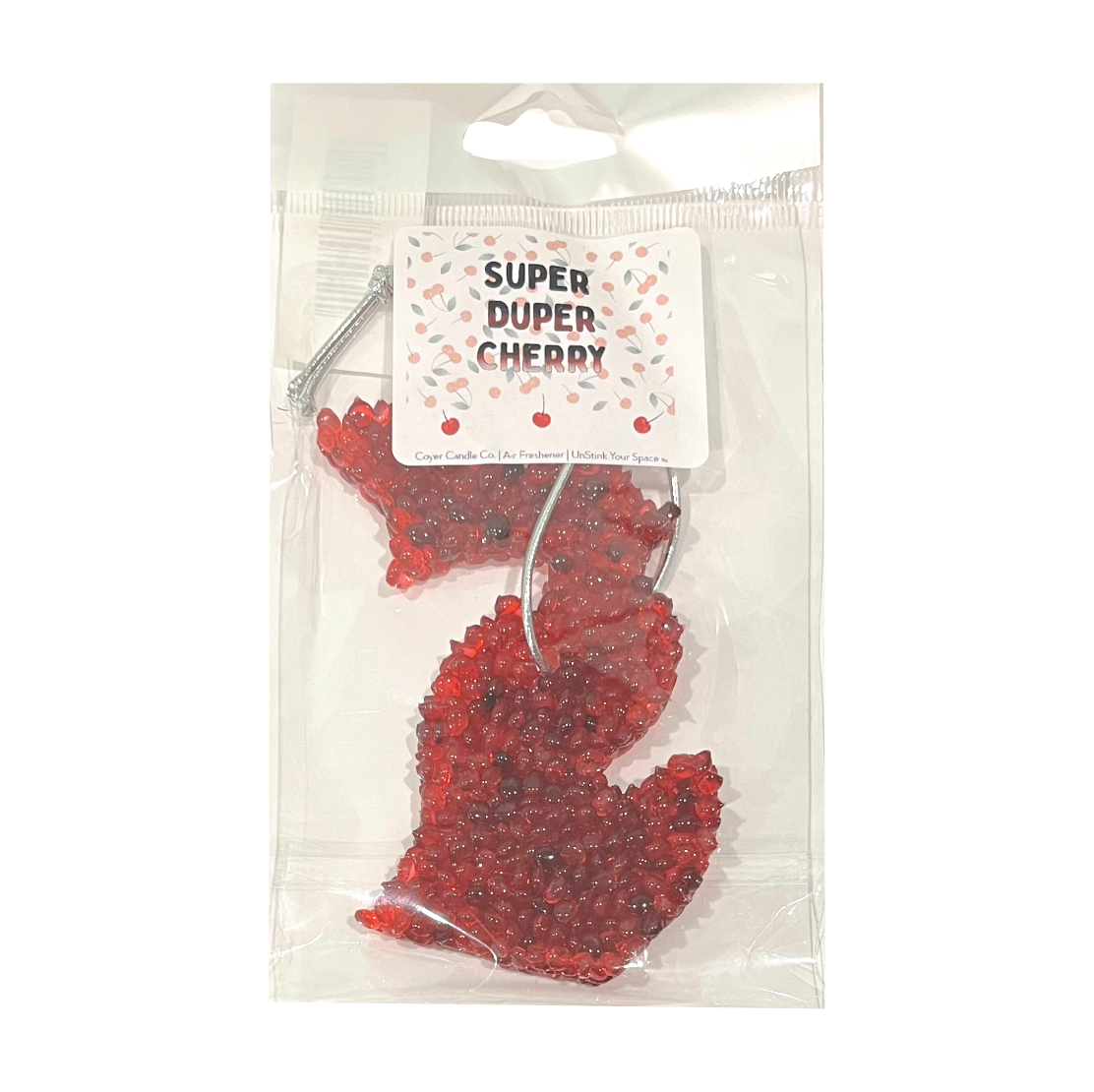 Picture Michigan Air Freshner - Deep Red - Super Duper Cherry