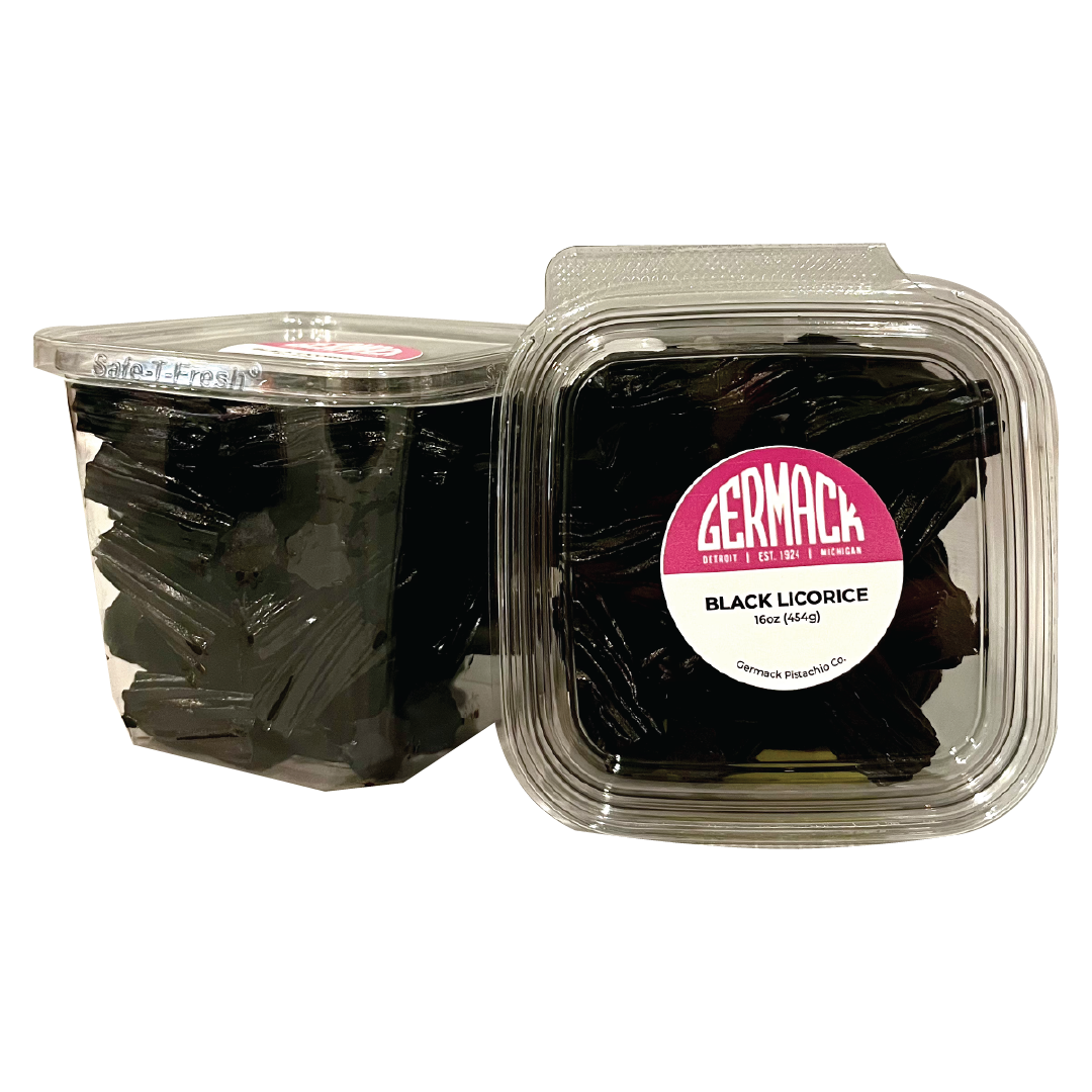 Picture Licorice Black Bites - 1 lb.