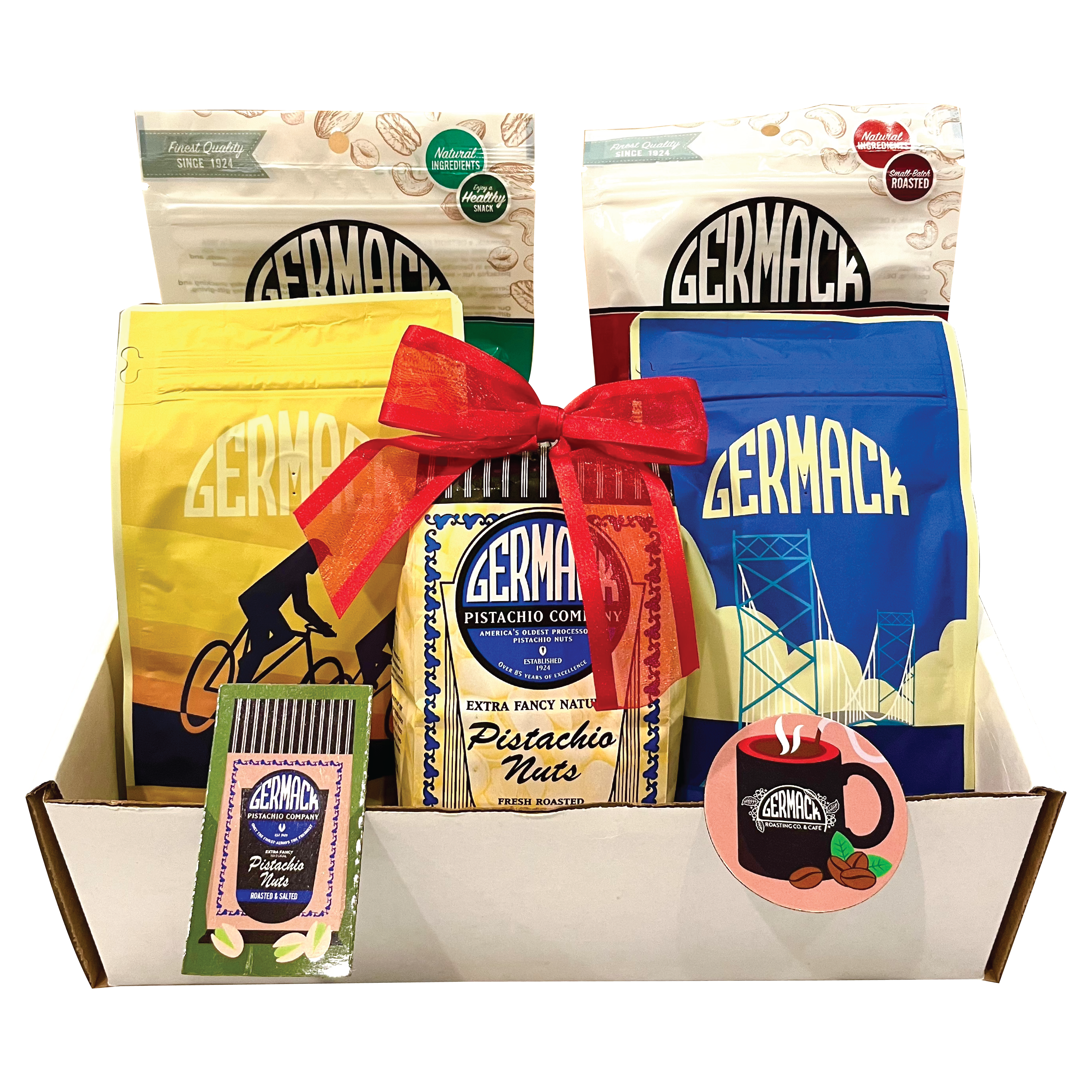 Picture Gift Box - Coffee & Nuts - Size Medium