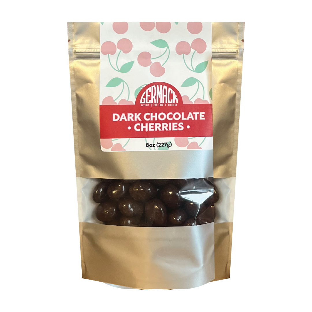 Picture Dark Chocolate Cherries - 8 oz.  
